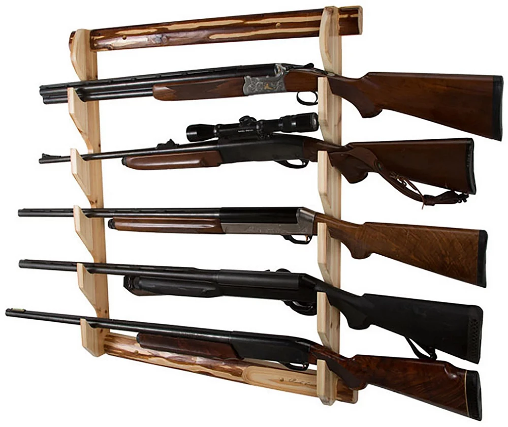 Rush Creek 6-Gun Rack with Storage                                                                                              