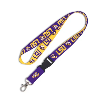 WinCraft Louisiana State University 3/4" Lanyard with Detachable Buckle                                                         