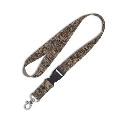 WinCraft Louisiana State University 1" Camo Lanyard with Detachable Buckle                                                      