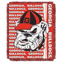 The Northwest Company University of Georgia Double Play Woven Jacquard Throw                                                    