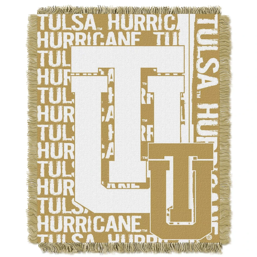 The Northwest Company University of Tulsa Double Play Woven Jacquard Throw                                                      