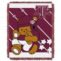 The Northwest Company Texas A&M University Fullback Woven Jacquard Throw                                                        