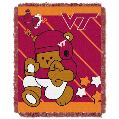 The Northwest Company Virginia Tech Fullback Woven Jacquard Throw                                                               