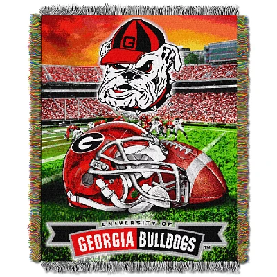 The Northwest Company University of Georgia Home Field Advantage Tapestry Throw                                                 