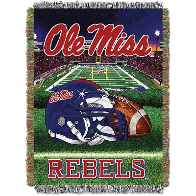 The Northwest Company University of Mississippi Home Field Advantage Tapestry Throw                                             
