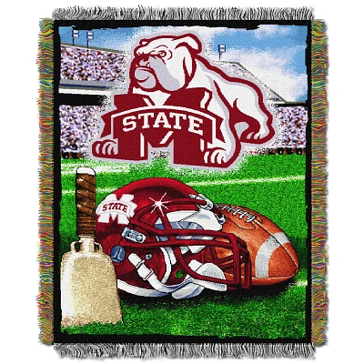 The Northwest Company Mississippi State University Home Field Advantage Tapestry Throw                                          
