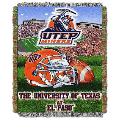 The Northwest Company University of Texas at El Paso Home Field Advantage Tapestry Throw                                        