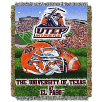 The Northwest Company University of Texas at El Paso Home Field Advantage Tapestry Throw                                        