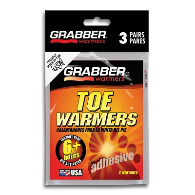 Grabber Toe Warmers 3 Pairs                                                                                                     