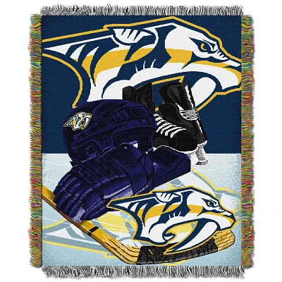 The Northwest Company Nashville Predators Home Ice Advantage Tapestry Throw                                                     