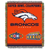 The Northwest Company Denver Broncos Commemorative Tapestry Throw                                                               