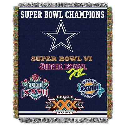 The Northwest Company Dallas Cowboys Commemorative Tapestry Throw                                                               