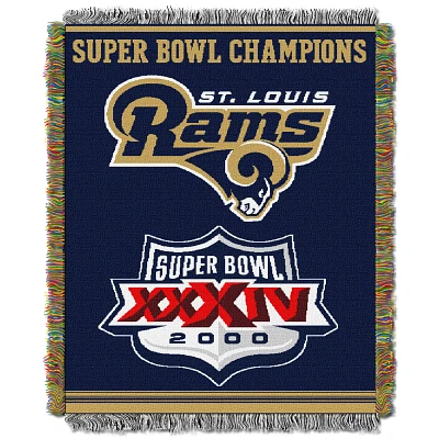 The Northwest Company St. Louis Rams Commemorative Tapestry Throw                                                               
