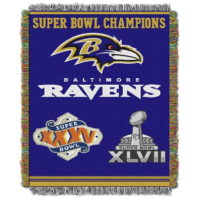 The Northwest Company Baltimore Ravens Commemorative Tapestry Throw                                                             