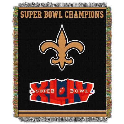 The Northwest Company New Orleans Saints Commemorative Tapestry Throw                                                           