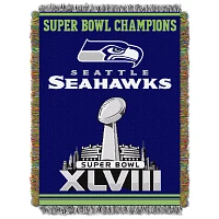 The Northwest Company Seattle Seahawks Commemorative Tapestry Throw                                                             