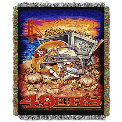 The Northwest Company San Francisco 49ers Home Field Advantage Tapestry Throw                                                   