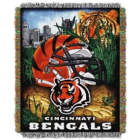 The Northwest Company Cincinnati Bengals Home Field Advantage Tapestry Throw                                                    