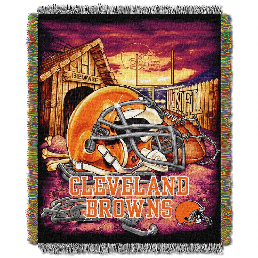 The Northwest Company Cleveland Browns Home Field Advantage Tapestry Throw                                                      