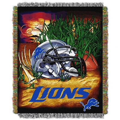 The Northwest Company Detroit Lions Home Field Advantage Tapestry Throw                                                         