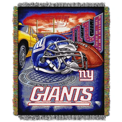 The Northwest Company New York Giants Home Field Advantage Tapestry Throw                                                       