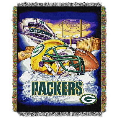 The Northwest Company Green Bay Packers Home Field Advantage Tapestry Throw                                                     