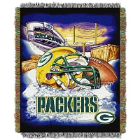 The Northwest Company Green Bay Packers Home Field Advantage Tapestry Throw                                                     