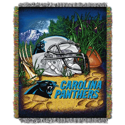 The Northwest Company Carolina Panthers Home Field Advantage Tapestry Throw                                                     