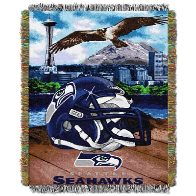 The Northwest Company Seattle Seahawks Home Field Advantage Tapestry Throw                                                      