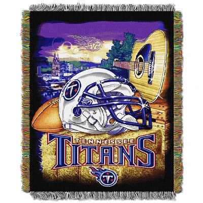The Northwest Company Tennessee Titans Home Field Advantage Tapestry Throw                                                      