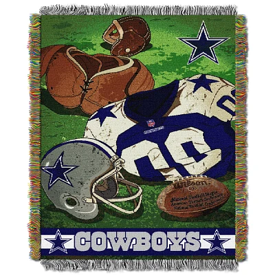 The Northwest Company Dallas Cowboys Vintage Tapestry Throw                                                                     