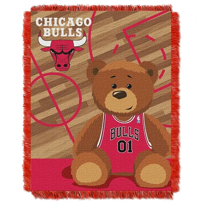 The Northwest Company Chicago Bulls Half Court Woven Jacquard Throw                                                             