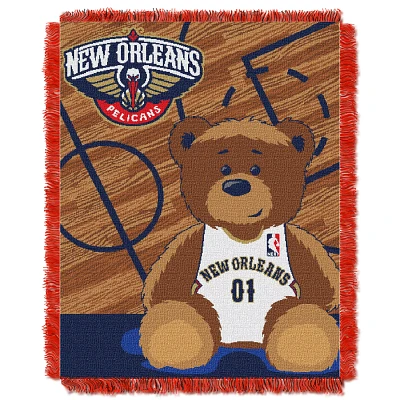 The Northwest Company New Orleans Pelicans Half Court Woven Jacquard Throw                                                      