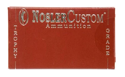 Nosler Custom Trophy Grade 7mm-08 Remington 140-Grain Centerfire Rifle Ammunition                                               