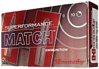 Hornady Superformance Match 5.56 x 45 75-Grain Centerfire Rifle Ammunition                                                      