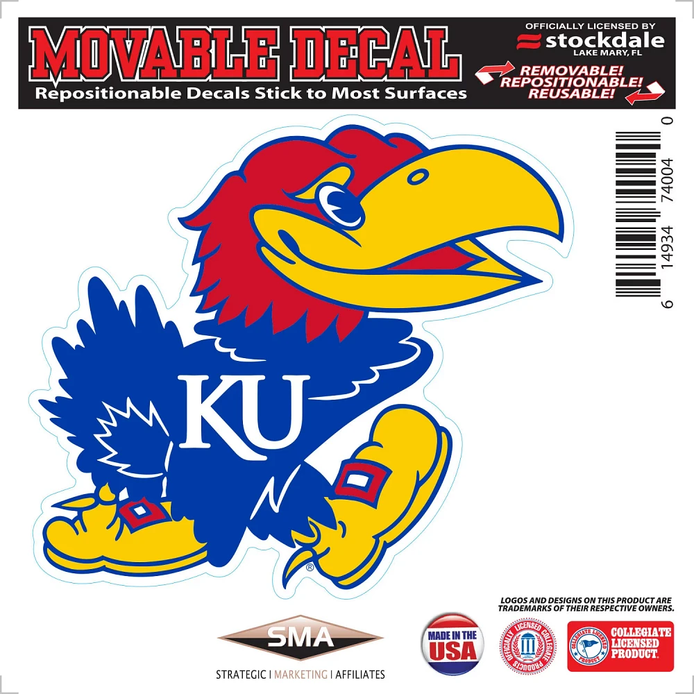 Stockdale University of Kansas 6" x 6" Decal                                                                                    