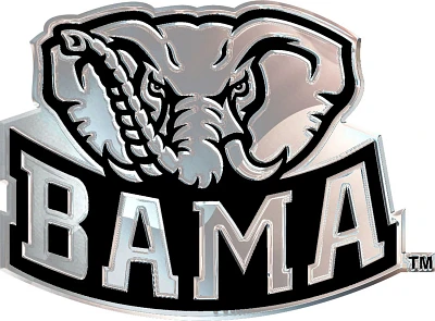Stockdale University of Alabama Chrome Freeform Auto Emblem                                                                     