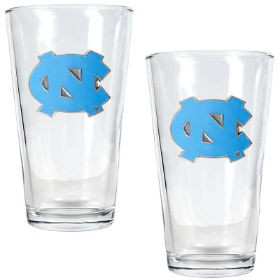 Great American Products University of North Carolina 16 oz. Pint Glasses 2-Pack                                                 