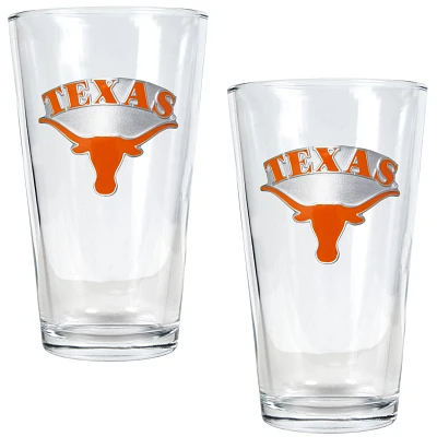 Great American Products University of Texas 16 oz. Pint Glasses 2-Pack                                                          