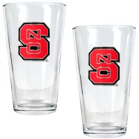 Great American Products North Carolina State University 16 oz. Pint Glasses 2-Pack                                              