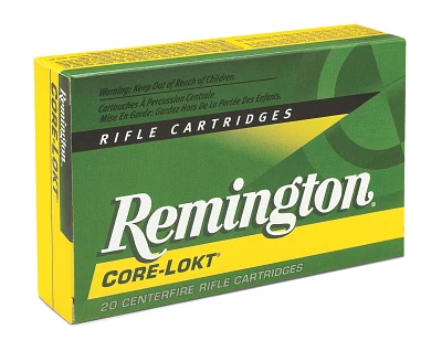 Remington Core-Lokt .25-06 Rem. 120-Grain Centerfire Rifle Ammunition - 20 Rounds                                               