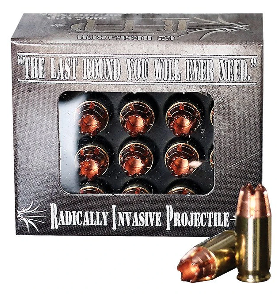 G2 Research Radically Invasive Projectile ACP -Grain Centerfire Handgun Ammunition