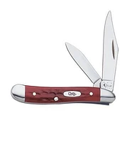 Case® Cutlery Pocket Worn® Old Red Bone Folding Knife                                                                         