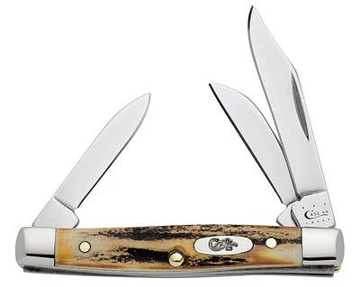 Case® Cutlery Genuine Stag Small Stockman Knife                                                                                