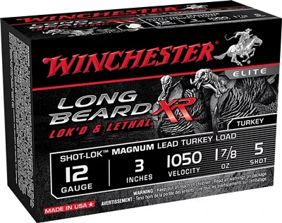 Winchester Long Beard XR 12 Gauge 3 inches 5 Shot Shotshells                                                                    
