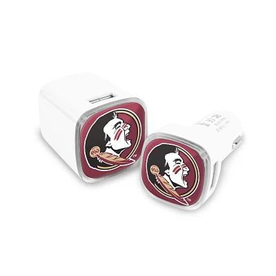Prime Brands Group Florida State University USB Chargers 2-Pack                                                                 