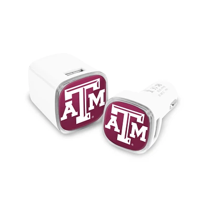 Prime Brands Group Texas A&M University USB Chargers 2-Pack                                                                     