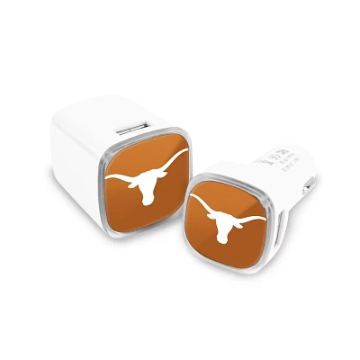 Prime Brands Group University of Texas USB Chargers 2-Pack                                                                      