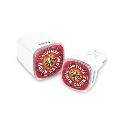 Prime Brands Group University of Louisiana at Lafayette USB Chargers 2-Pack                                                     