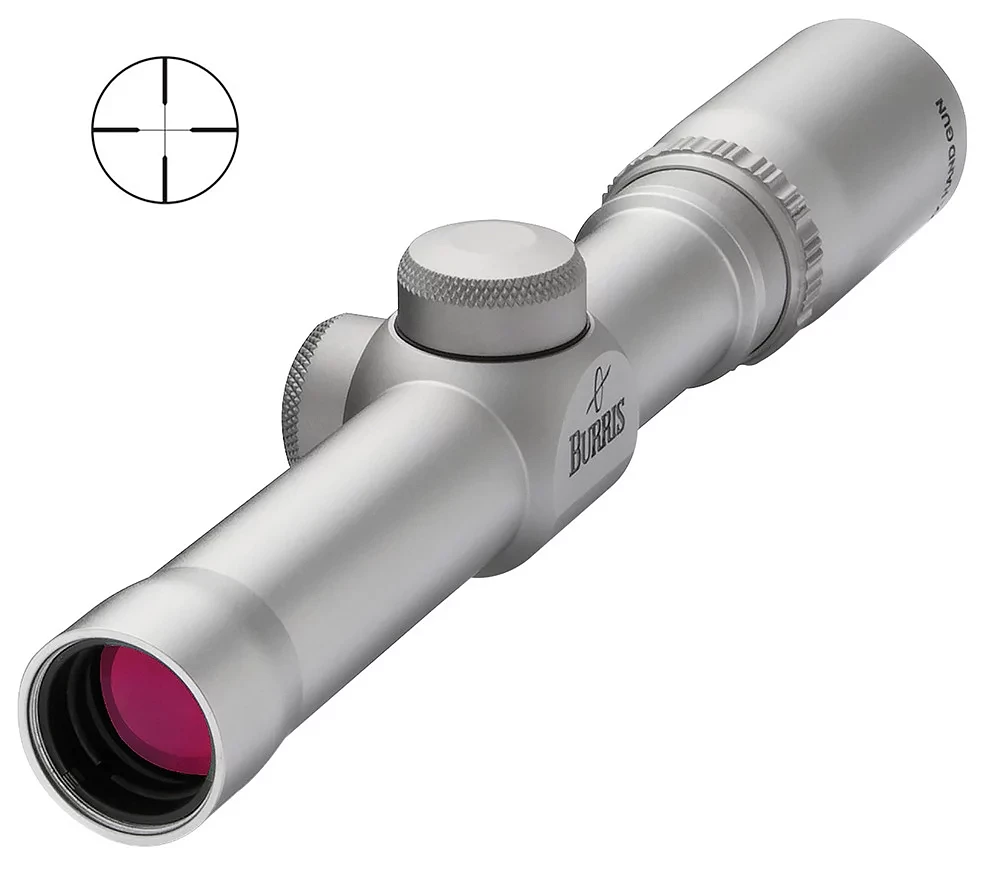 Burris 2 x 20 Nickel Handgun Scope with Plex Reticle                                                                            